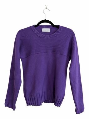 Modern Citizen Purple Cotton Knit Sweater Size Medium